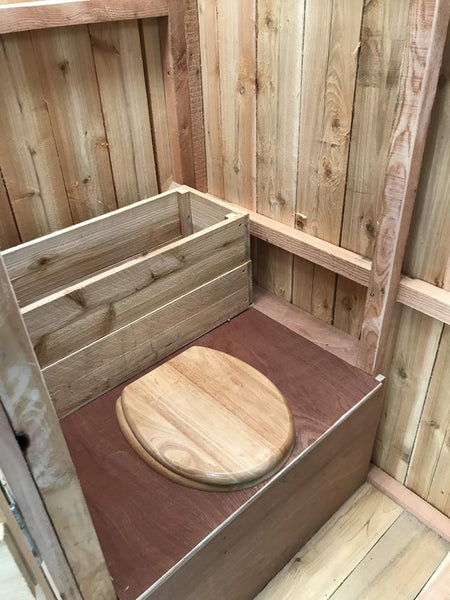 Pläne für den Bau einer Komposttoilette und Dusche