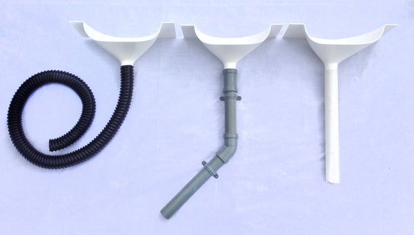 urine separators for compost toilets