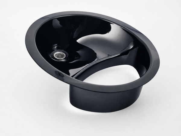 Complete urinescheider voor composttoilet – zwart