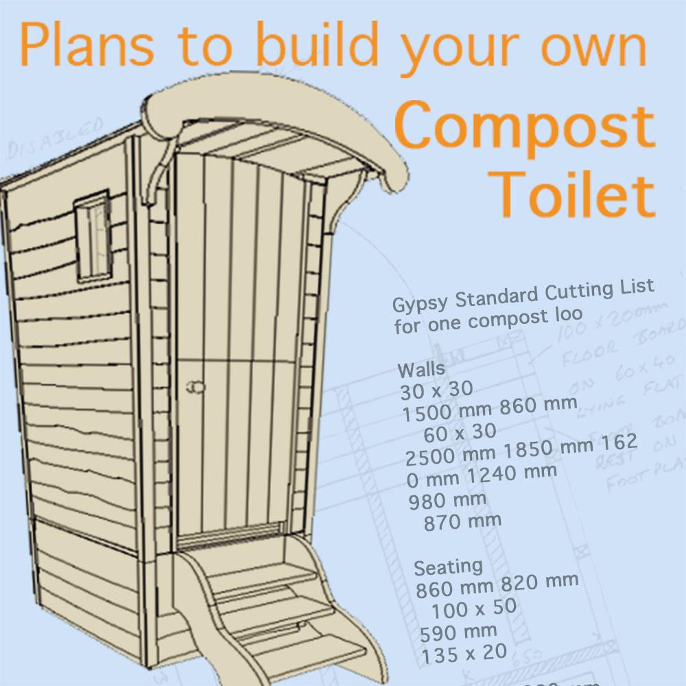 Pläne für den Bau einer Komposttoilette im Zigeunerstil